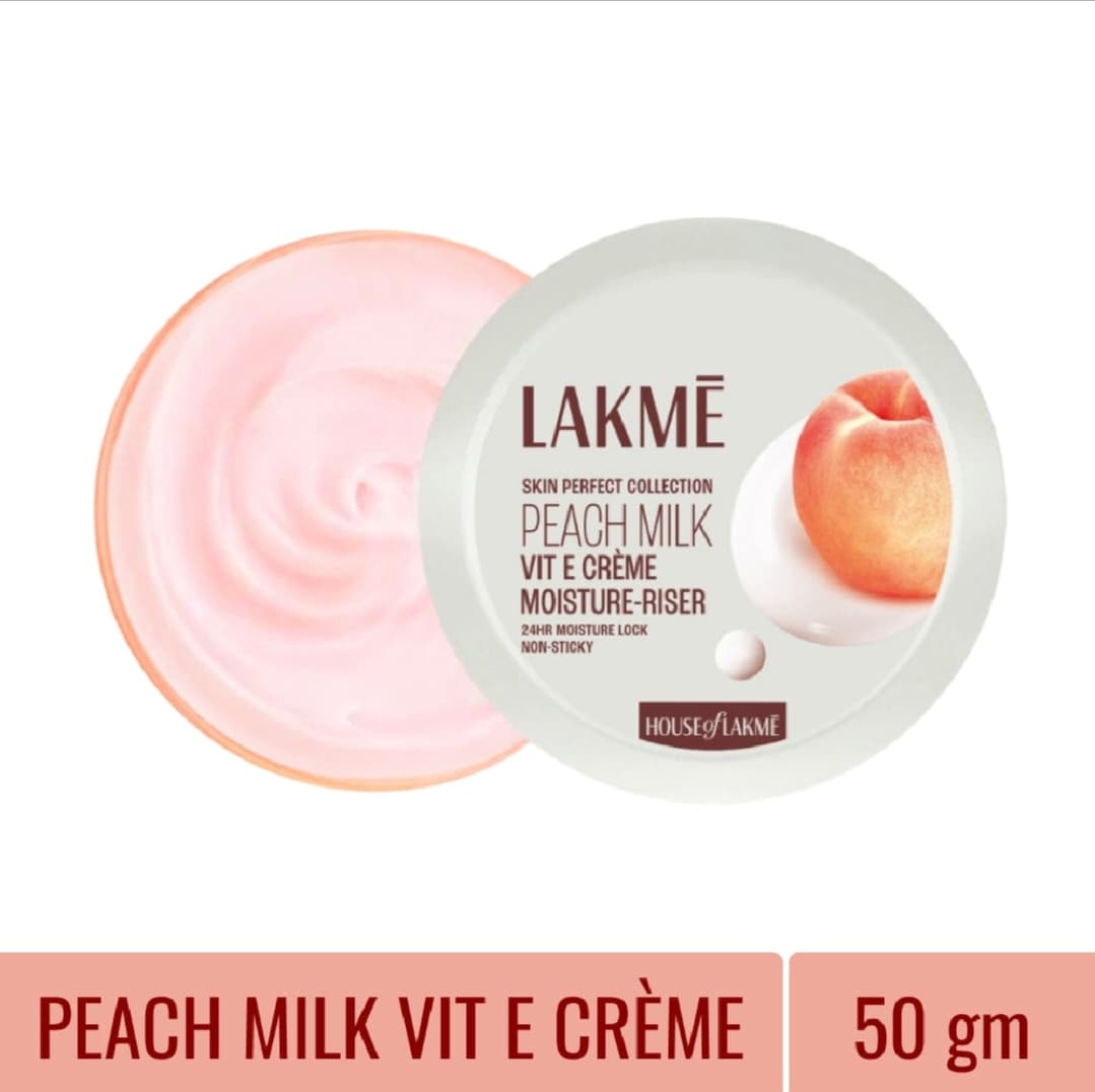 Lakme Peach Milk Soft Cream 50 Ml Skin Care Moisturizer Beauty Product