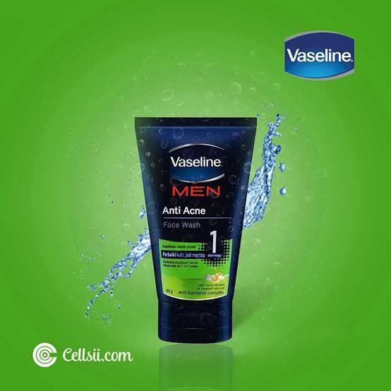 Vaseline Men Anti Acne Face Wash (100gm) thumbnail