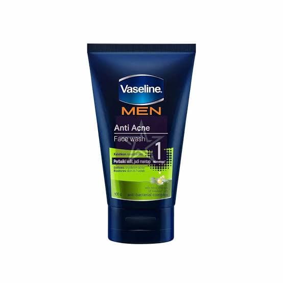 Vaseline Men Anti Acne Face Wash (100gm)