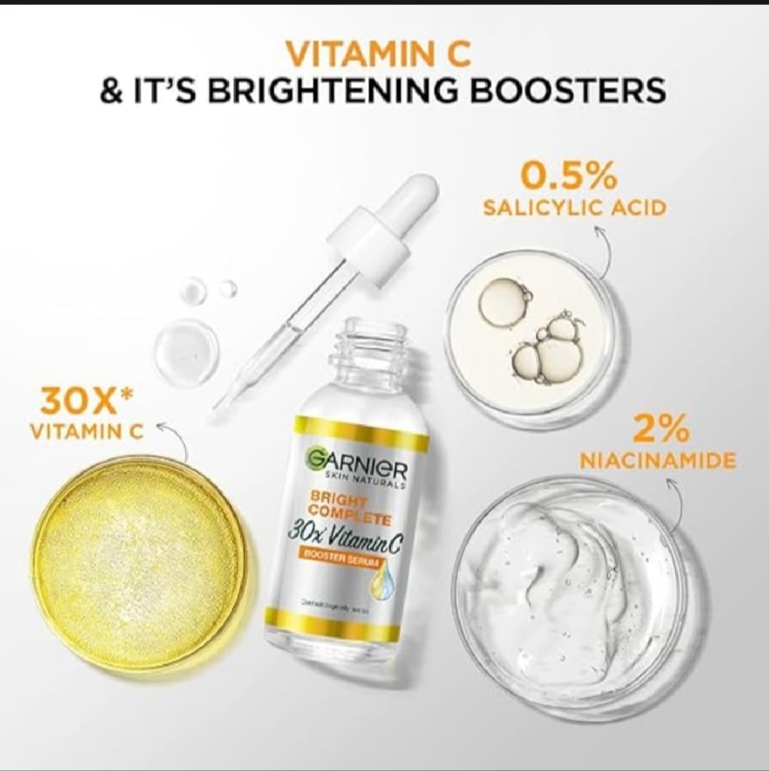 Garnier Bright Complete Vitamin C Serum 15ml - Face Serum thumbnail
