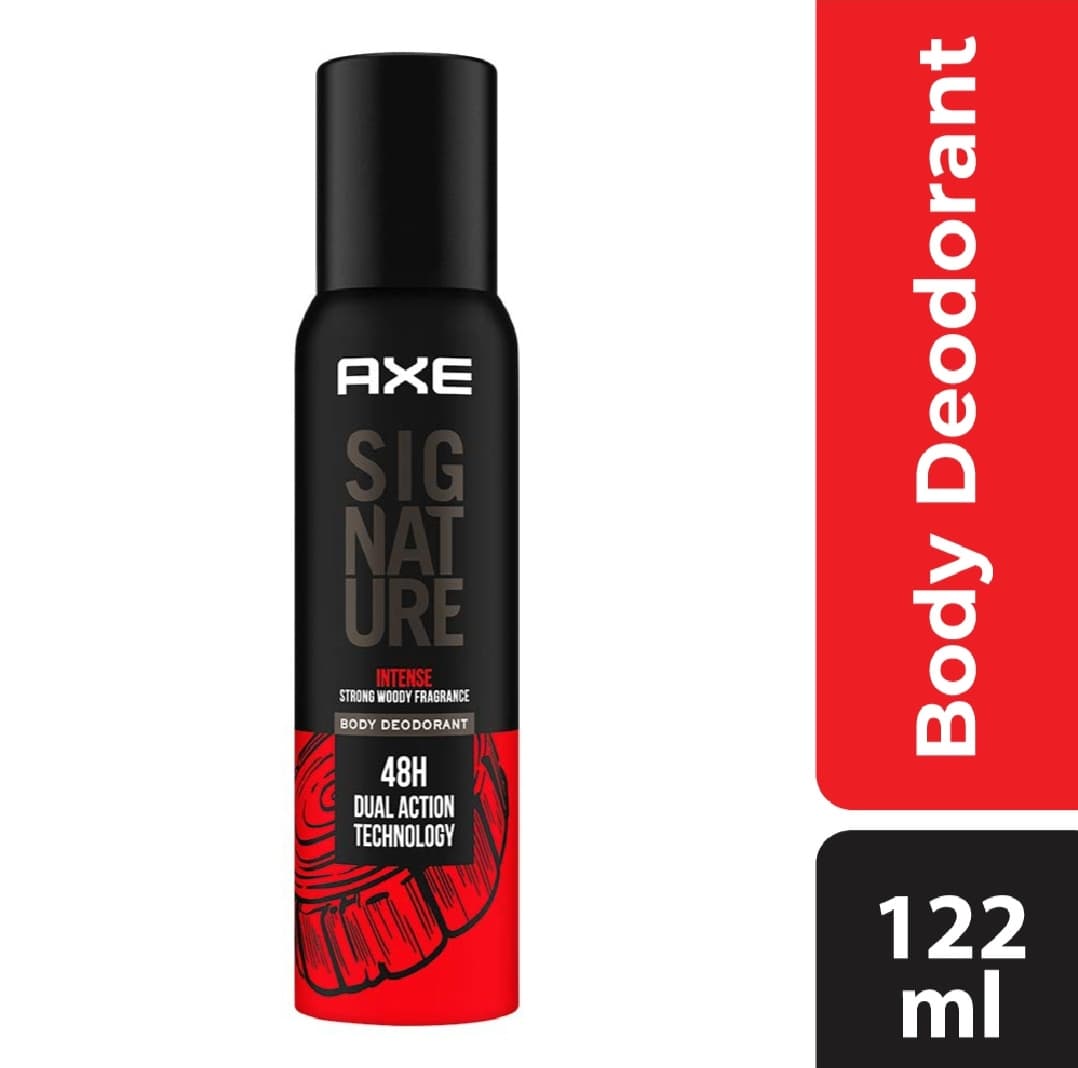 Ax e Signature Intense No Gas Body Deodorant Body Spray For Men 122ml