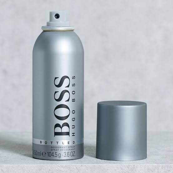 Hugo Boss Bottled Deodorant Spray Men's Fragrance 150 Ml Long-lasting Protection Fresh Scent thumbnail