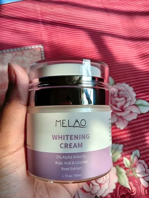 Melao Whitening Cream 2% Alpha Arbutin Kojiac Acid & Licorice Root Extract -50 ml thumbnail
