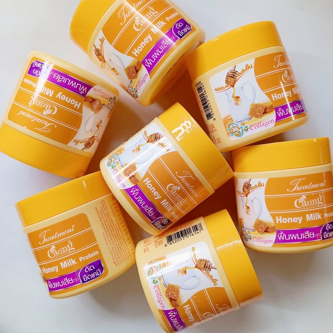 Caring Honey Milk Hair Treatment Hair Mask 500g thumbnail