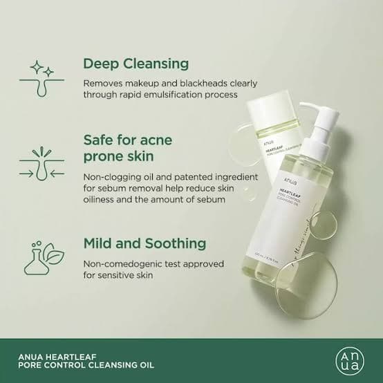 Anua Heartleaf Pore Control Cleansing Oil-200ml thumbnail