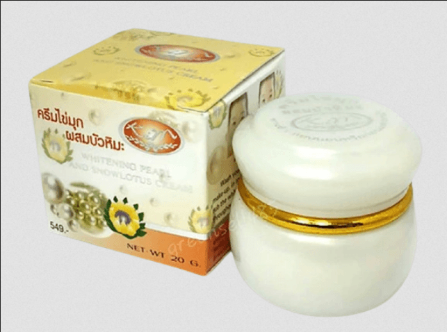 Kim Whitening Pearl And Snow Lotus Cream - 20gm - White Thailand