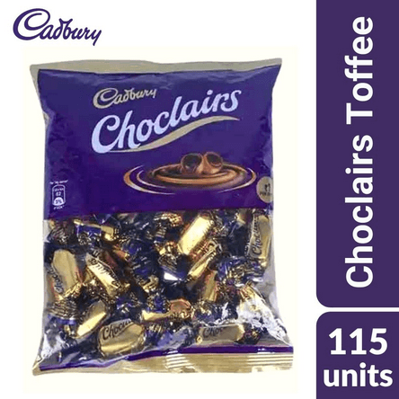 Choclairs Toffee Chocolate - 115 Piece India