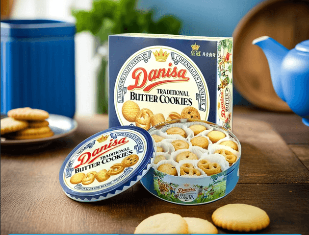 Danisa Traditional Butter Cookies Tin 454gm