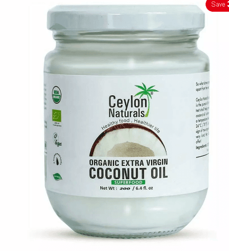 Naturals Organic Extra Virgin Coconut Oil 200 ml