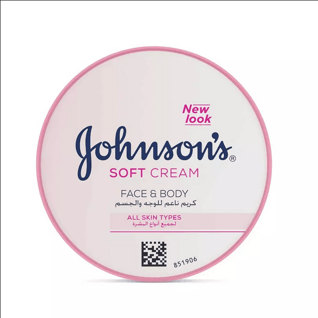 John,son's soft cream face &body all skin types 200ml Dubai