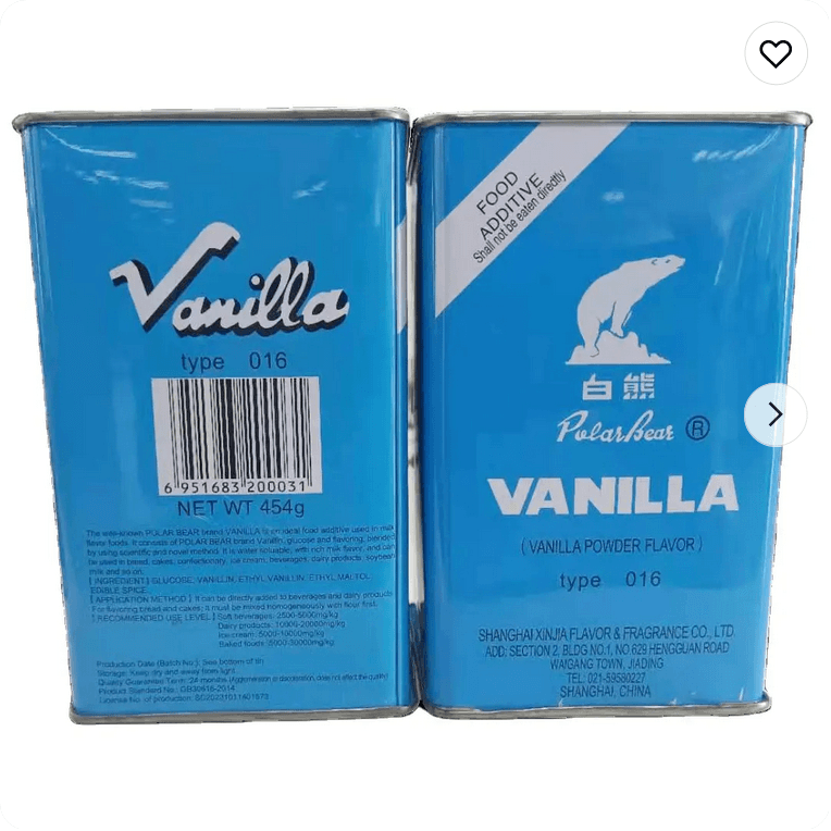 Polar Bear Vanilla Powder (Flavor)- 454g