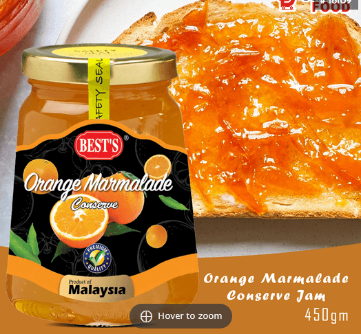 Orange Marmalade Conserve Jam 450gm
