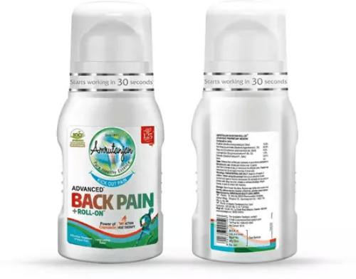 AMRUTANJAN BACK PAIN ROLL ON (INDIAN) 50ML