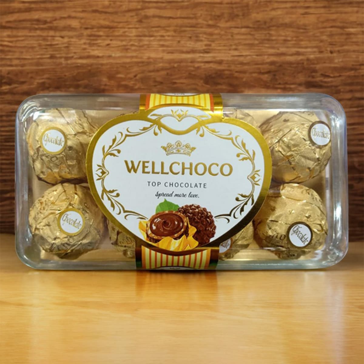 Wellchoco Chocolate 16 Pcs Double Decker 200gm
