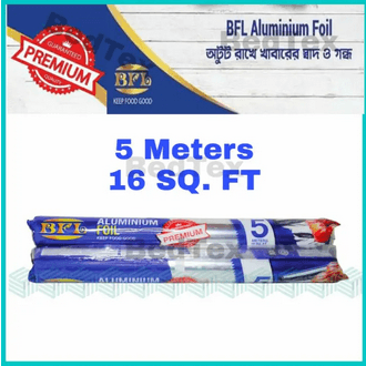 (pack of 2)-BFL Aluminum Foil Paper 16 SQ.FT. Perfect Foil to Roast a Chicken or Bake (pack of 2)