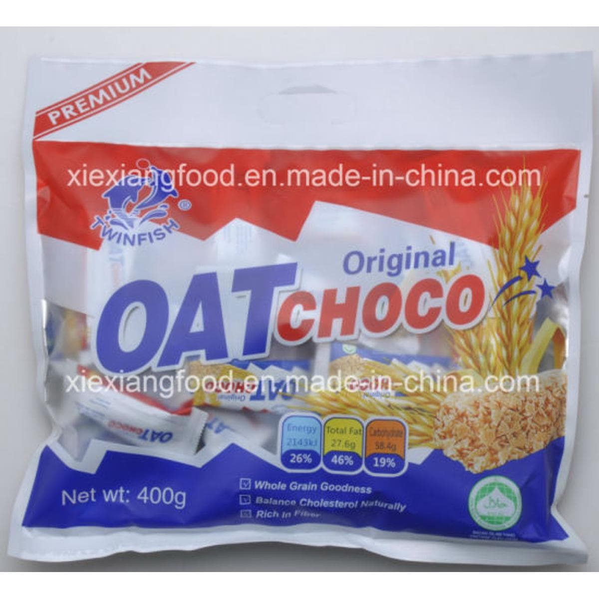 Twinfish Premium Oat Choco 400g