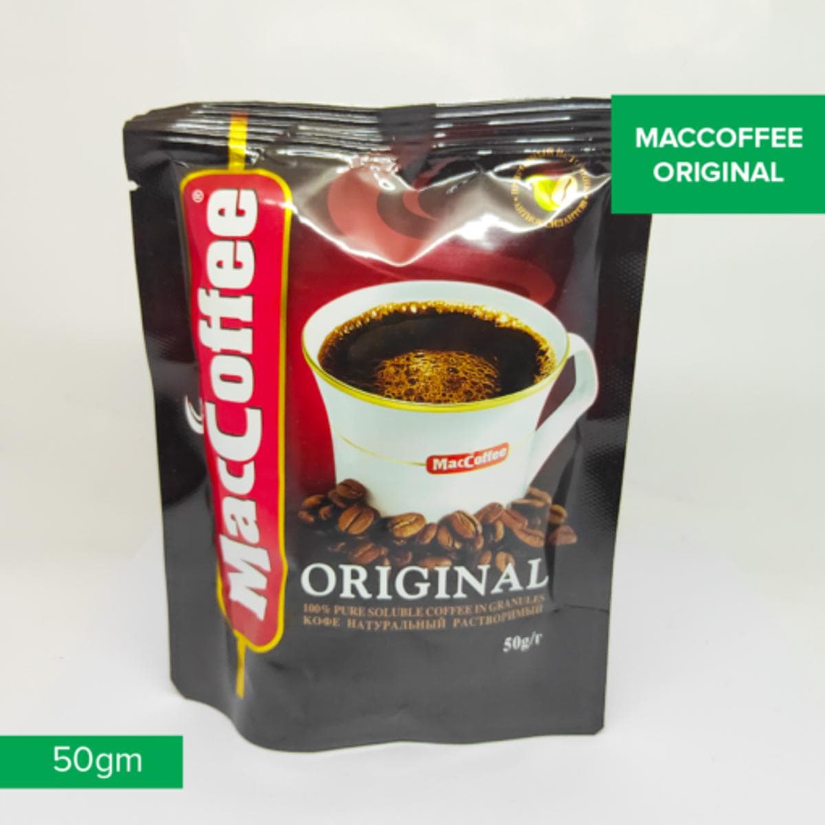 Maccoffee  Pouch Pack 50gm