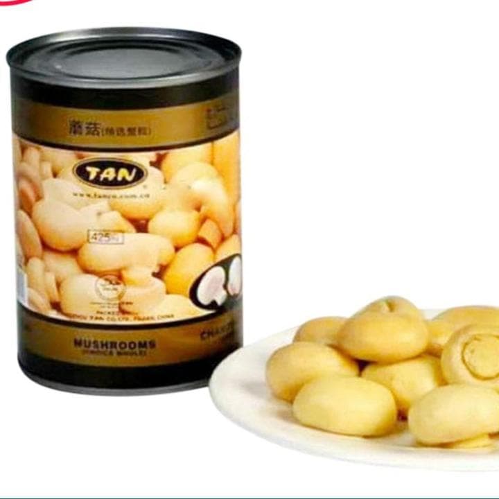 Tan Whole Mushroom Can 400g