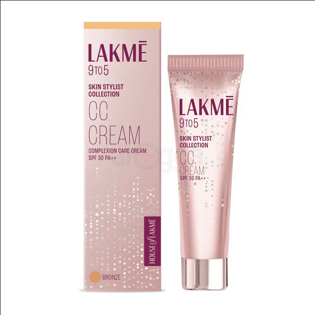 Lakme 9 to 5 Complexion Care CC Cream (Shade- 03 Bronze)-30g