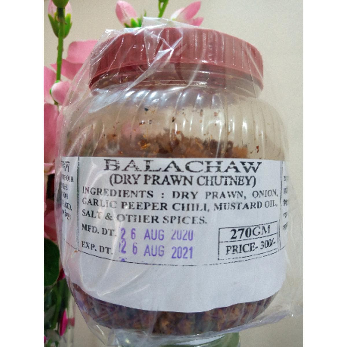 Balachaw Dry Prawn Chutney 270gm