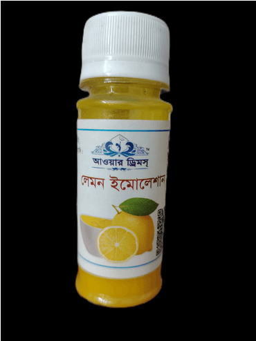 Lemon Emulsion Flavor + Color  35gm