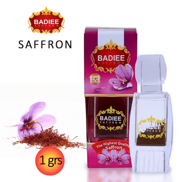 Saffron 1g 100% Pure Natural Saffron (Badiee Irani Jaffran)
