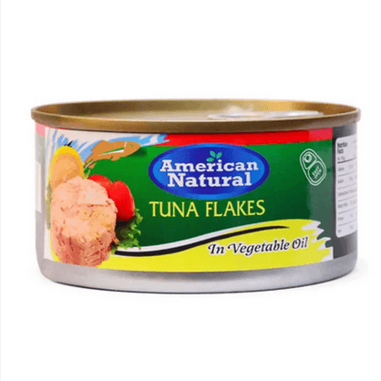 American Natural Tuna Flakes 185 gm