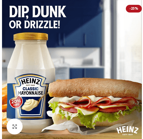Heinz Creamy Classic Mayonnaise 940g-oman