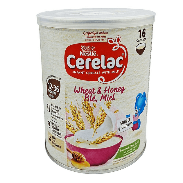 Cerelac Wheat & Honey Ble Miel From 12 to 36 Months 400gm