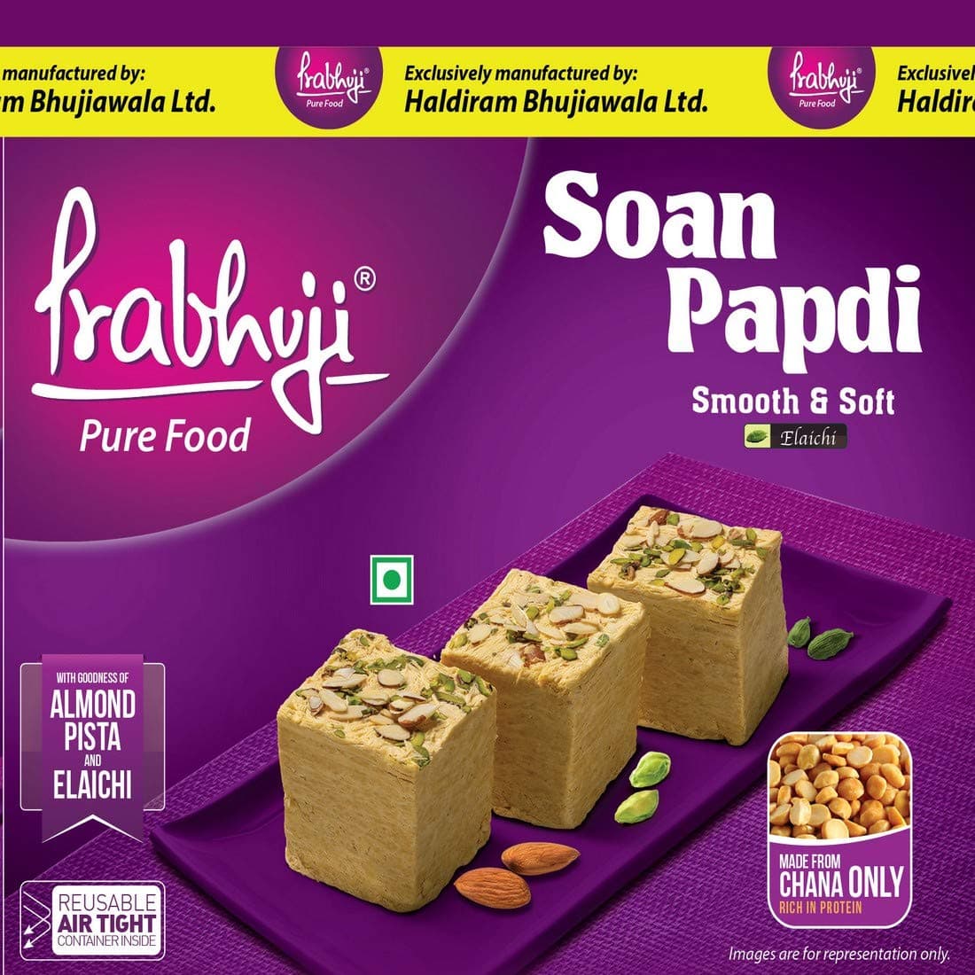 Prabhuji Pure Food Soan Papdi 200G