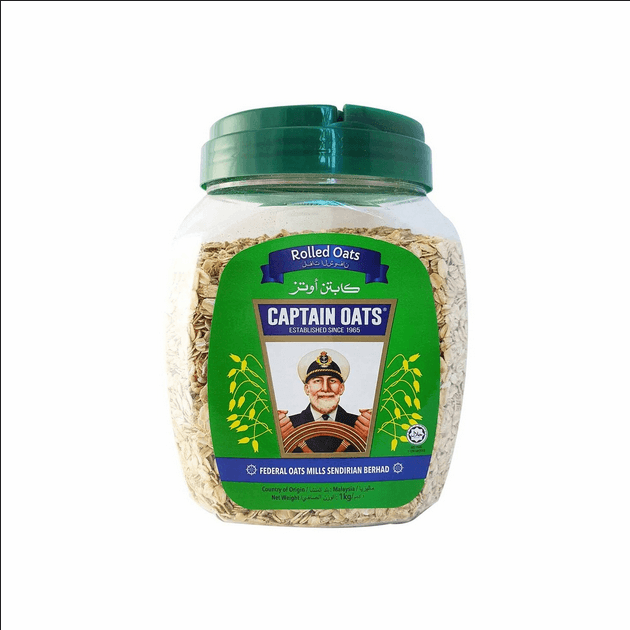 Captain Rolled Oats 1 kg-Malaysia