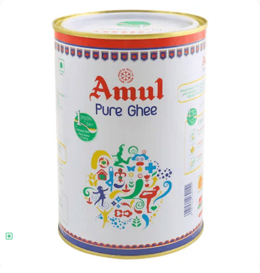 Amul Pure Ghee 1 L (Tin)