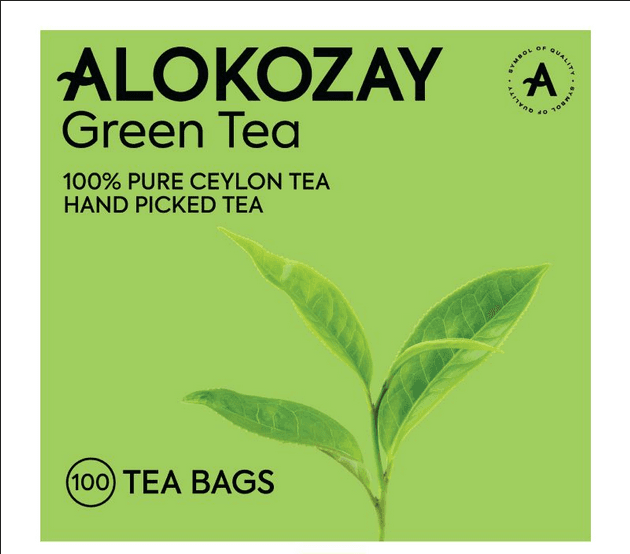 Alokozay Green Tea - 100 Tea Bags