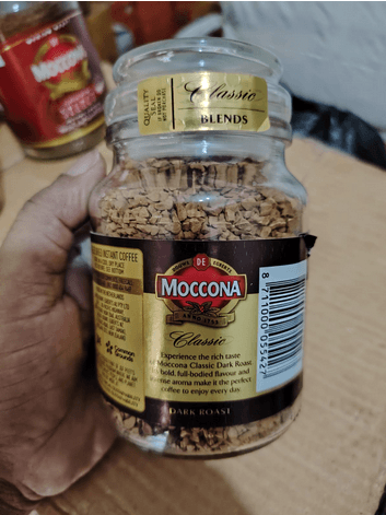 Moccona Dark Roast Freeze Instant Coffee 100gm