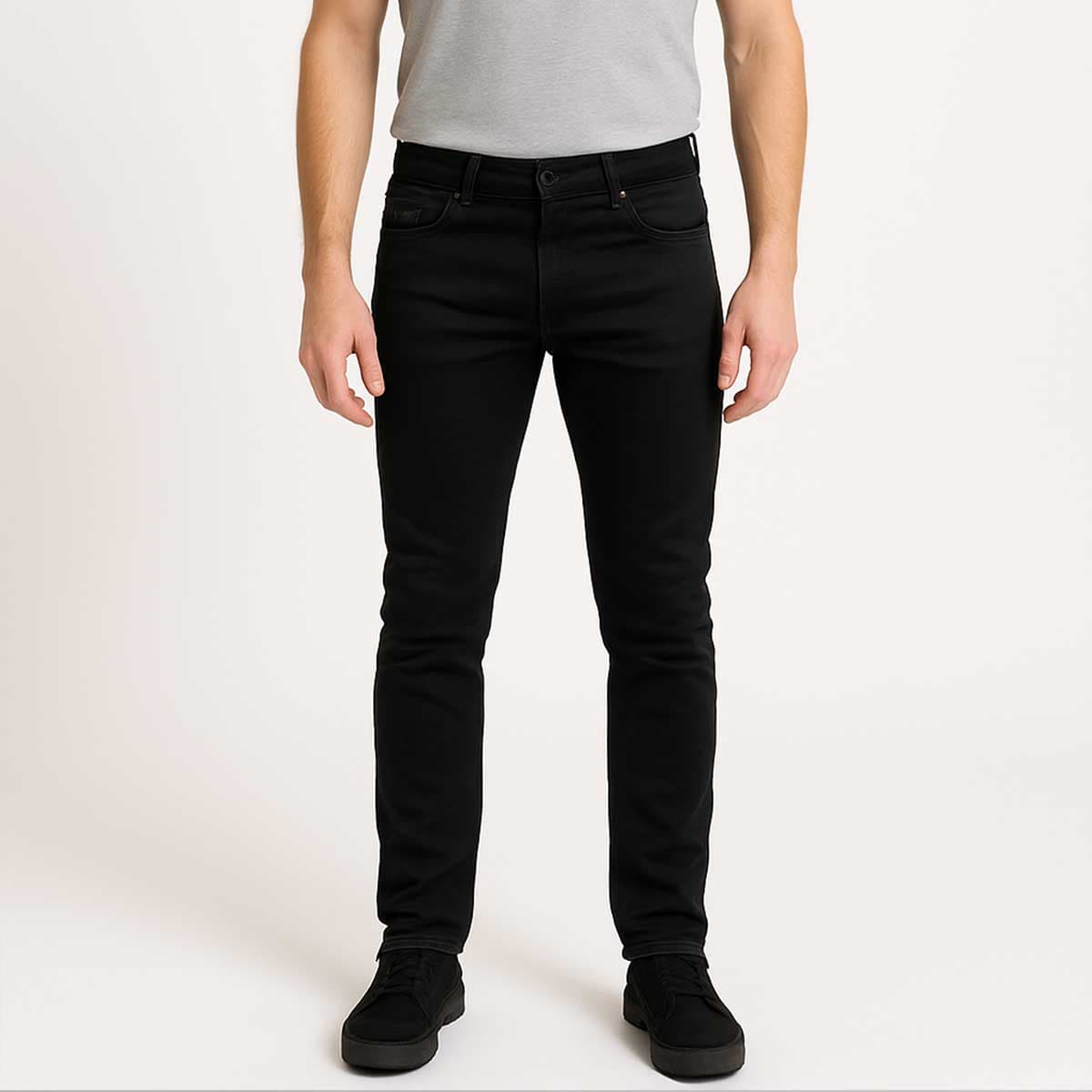Black jeans pant for men new style 2026 | Denim pant for men high quality | Export quality stretch pant for men thumbnail