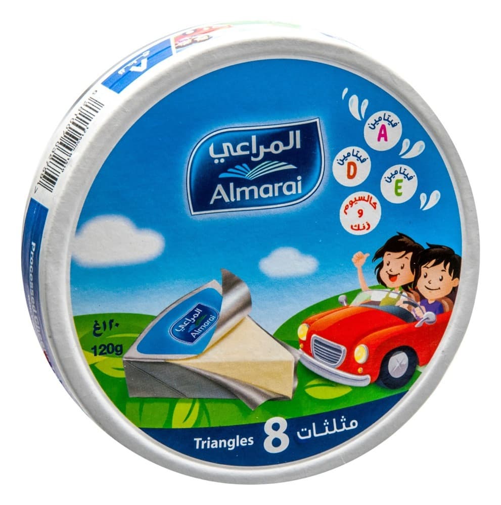 Almarai 8 Portion Triangle Cheese 120gm