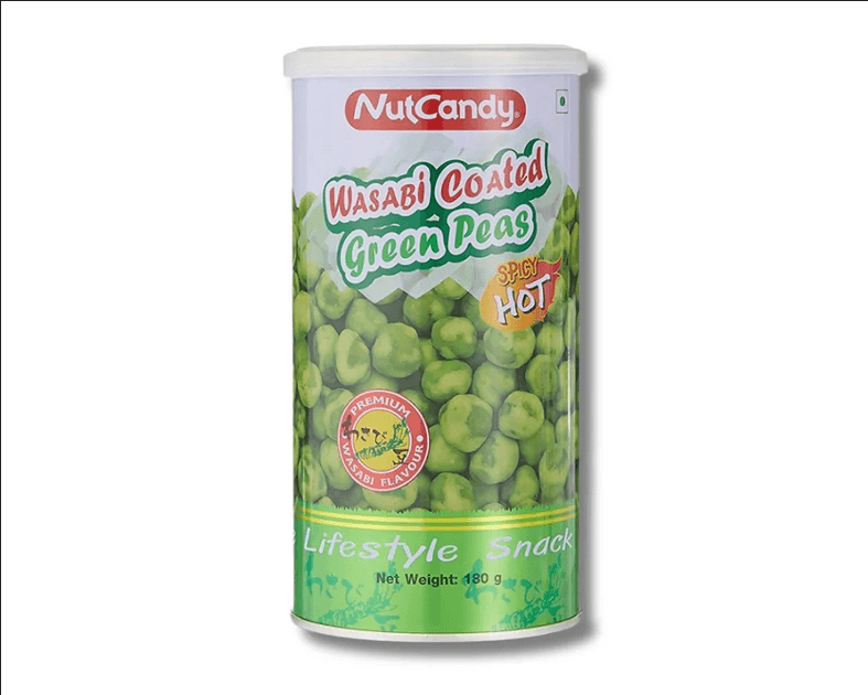 Nut Candy Hot Spicy Wasabi Green Peas, 180 g