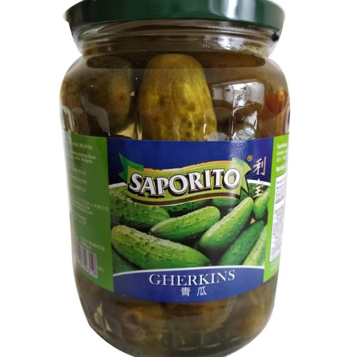 Saporito Gherkins (Malaysia) 670gm