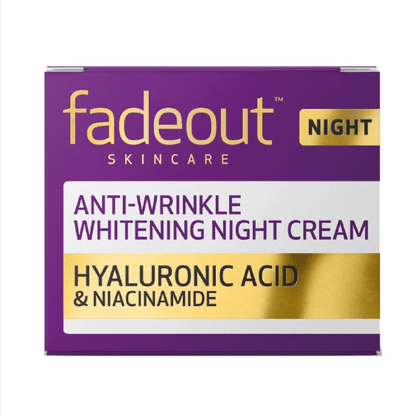 Fadeout Skincare Anti Wrinkle Whitening Night Cream 50ml