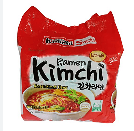 Samyang Hot Chicken Ramen Kimchi Noodles 5 Pack