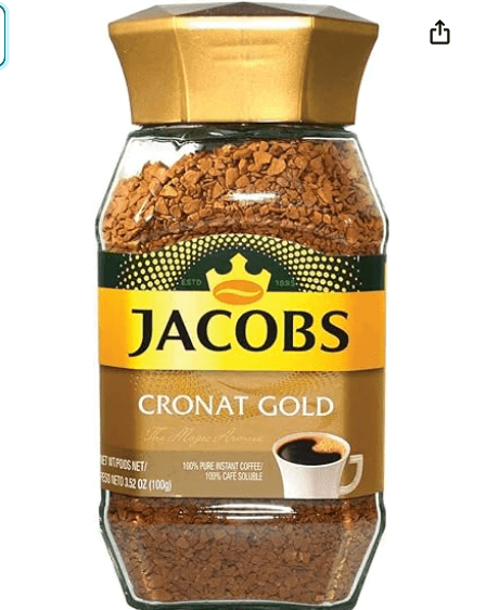 Jacobs Cronat Gold Instant Coffee 200gm(Germany)