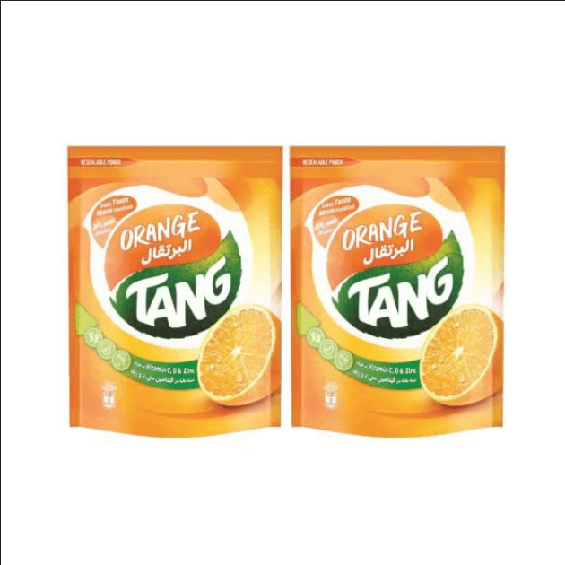 Tang Orange Flavoured Instant Powder Drink combo pack 2