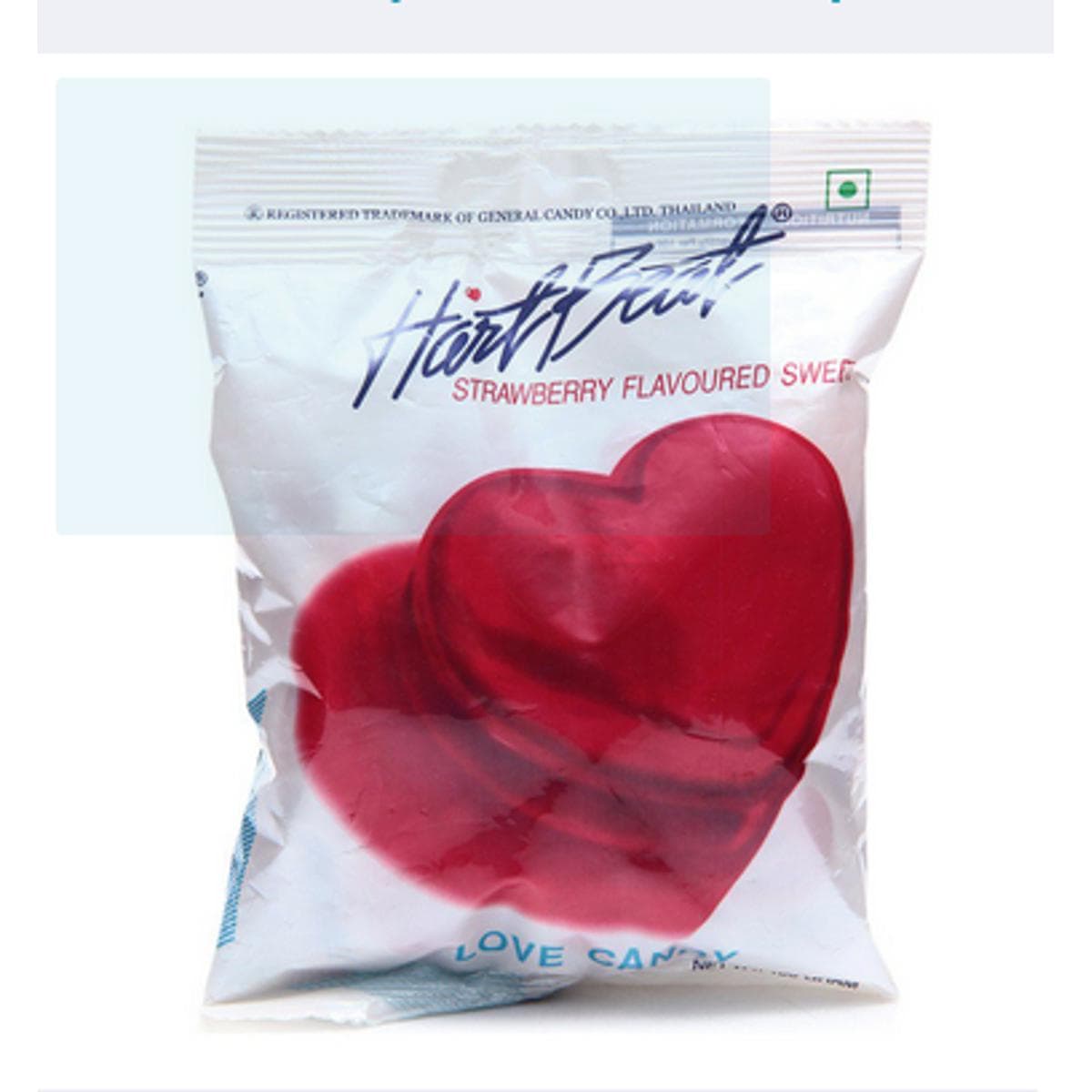 Love Candy Strawberry Flavoured Sweets 150Gm
