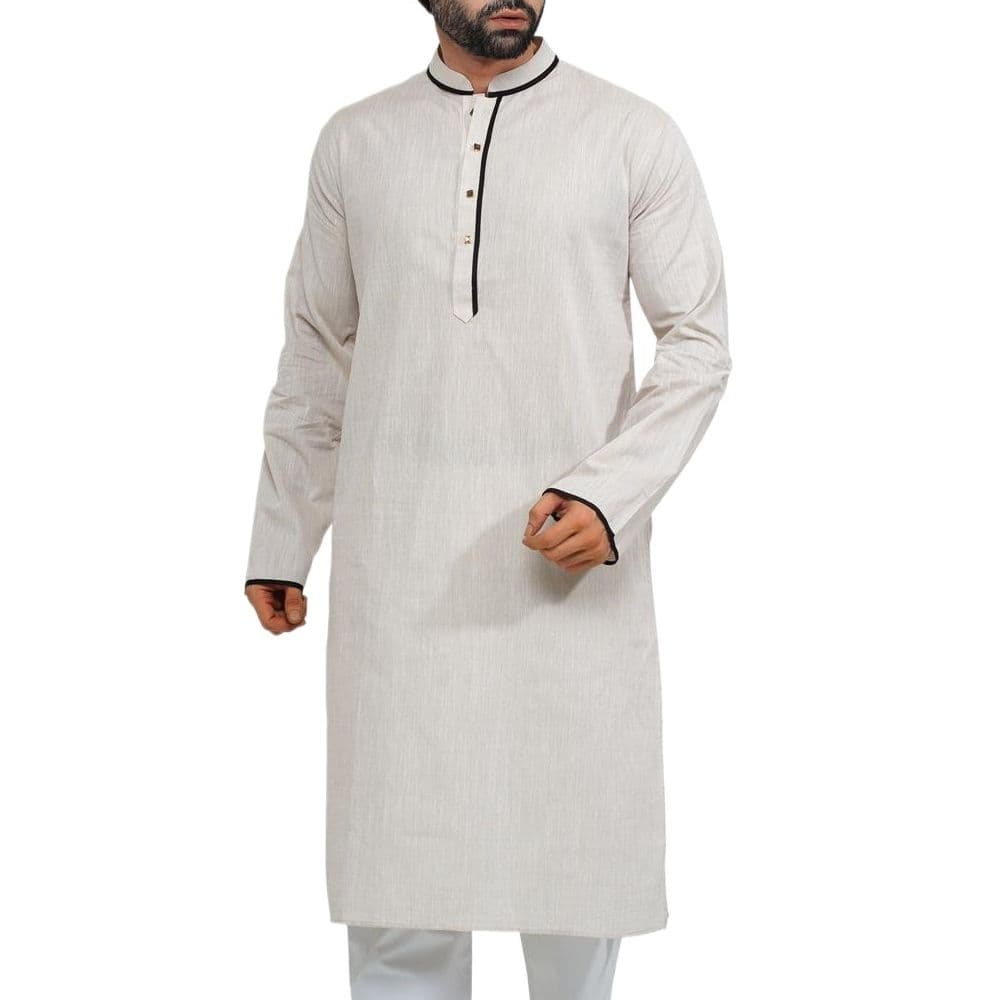 Panjabi for men new collection 2023 eid | Off white colour panjabi for men | Cotton panjabi for men 2023