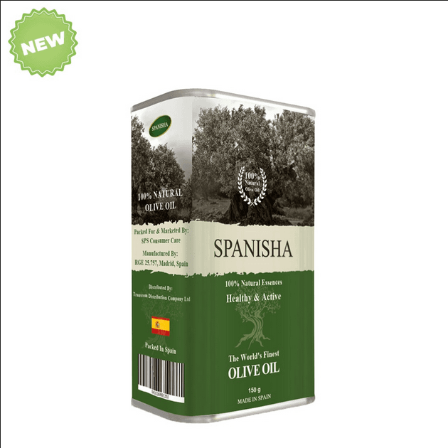 SPANISHA EDIBLE OLIVE OIL 150G