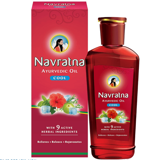Indian (Navratna) Ayurvedic Oil Cool Used For male/female 270 Ml