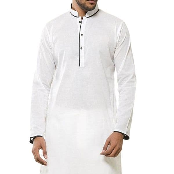 Stylish white panjabi for men cotton | White panjabi for men low price | white panjabi for men new collection 2026