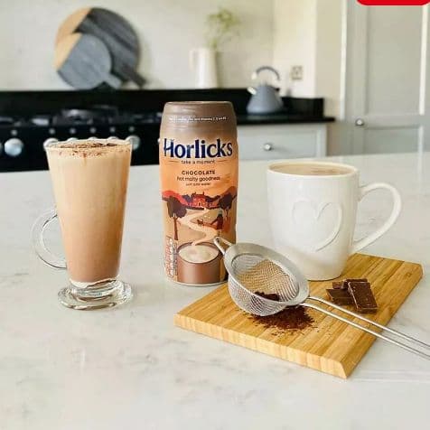 Horlicks Chocolate Hot Malty Goodness 500g  (UK)