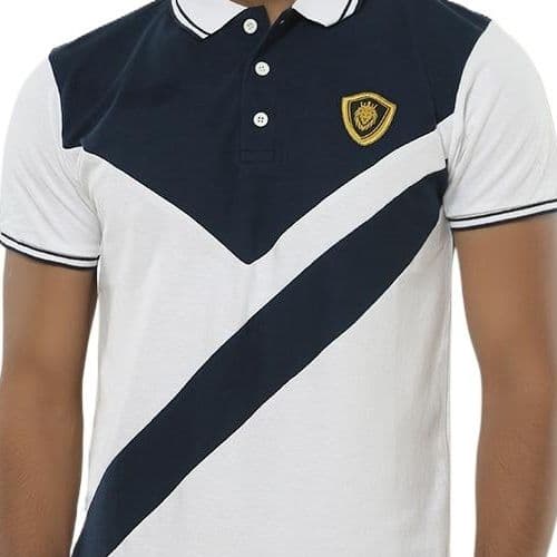 White polo tshirt for men new 2024 brand | Export quality polo tshirt for men with collar | Mens polo t shirt export quality thumbnail
