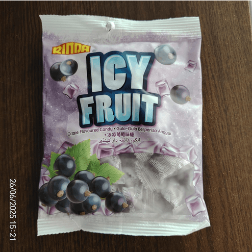 combo Rinda mix  Fruit Candy 120g*3pcs-Malaysia